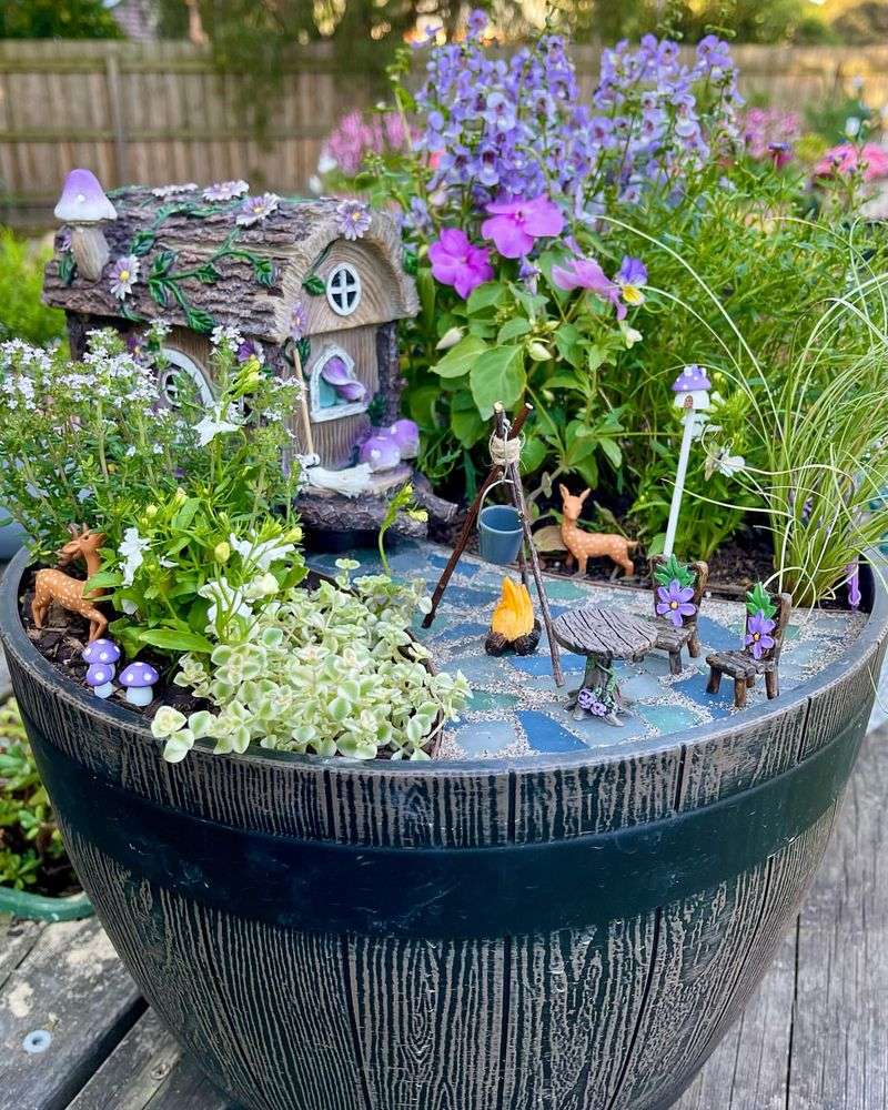 Fairy Pond with Pebbles