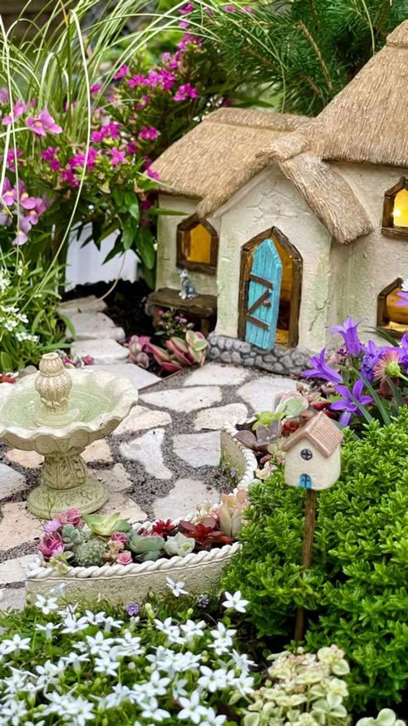 Fairy Village Scene