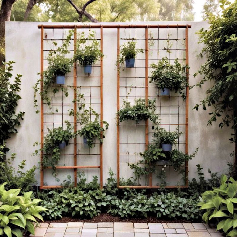 Floating Frame Trellis