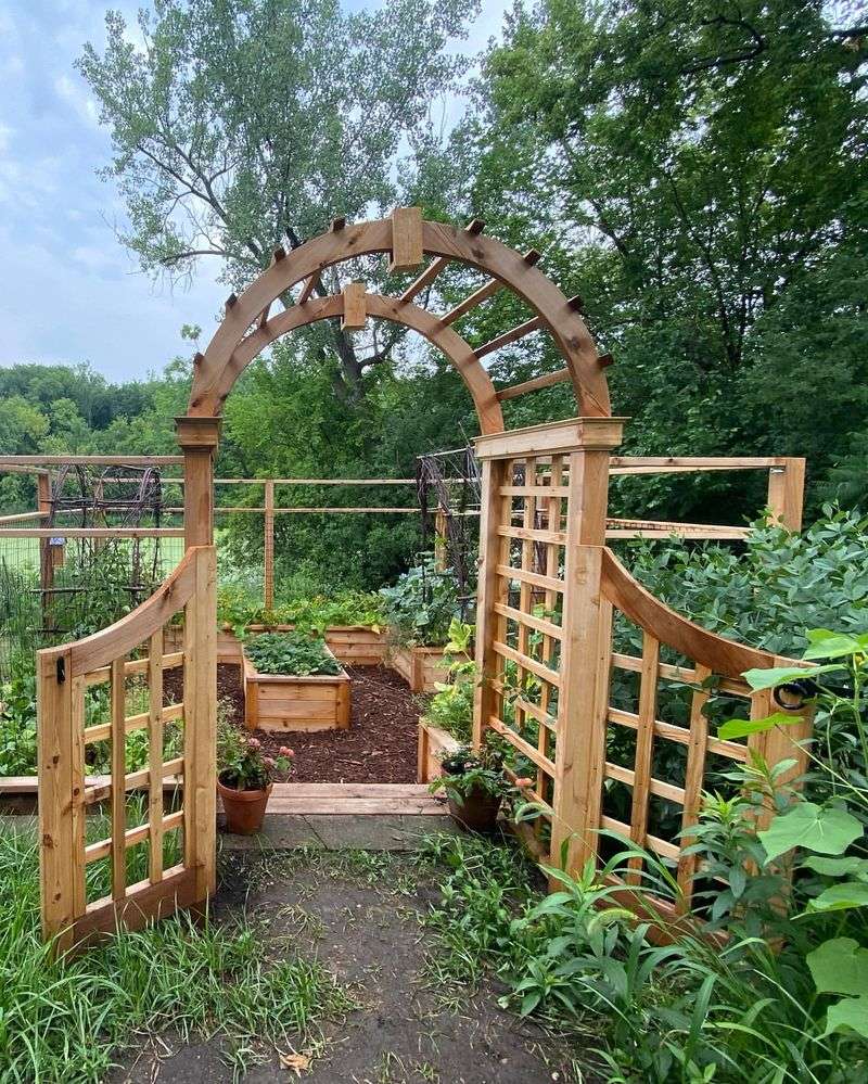 Garden Archway Entrance