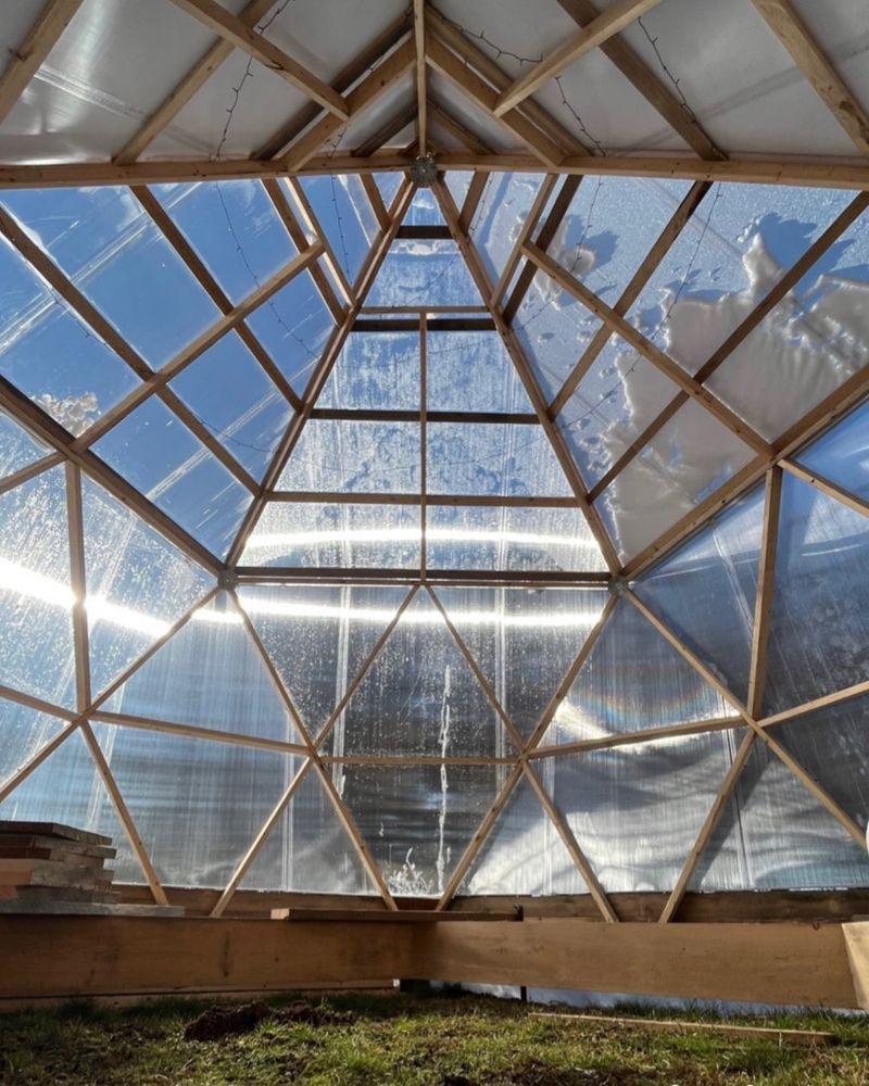 Geodesic Dome Greenhouse