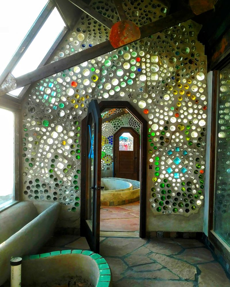 Glass Bottle Wall Greenhouse