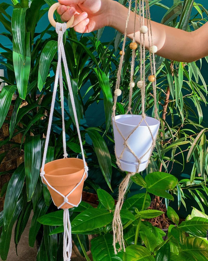 Hanging Macramé Plant Holder