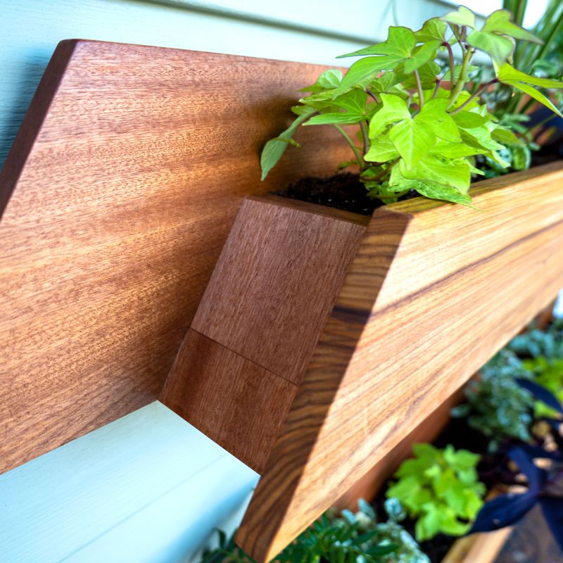 Hanging Planters with Hidden Storage