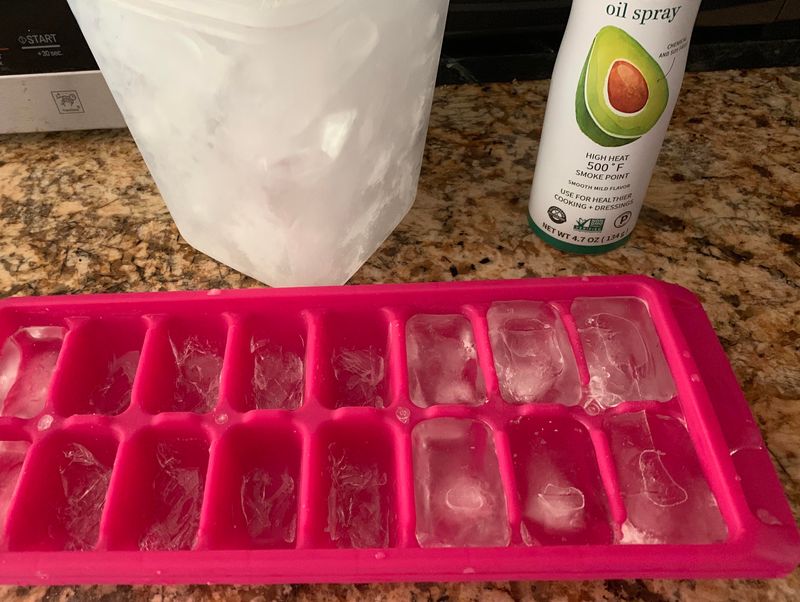 Ice Cube Watering