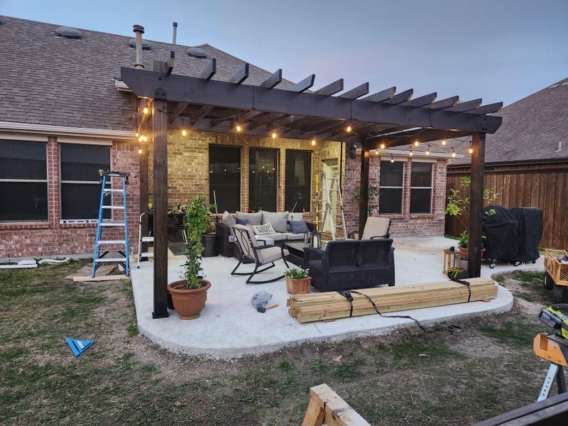 Install a Pergola