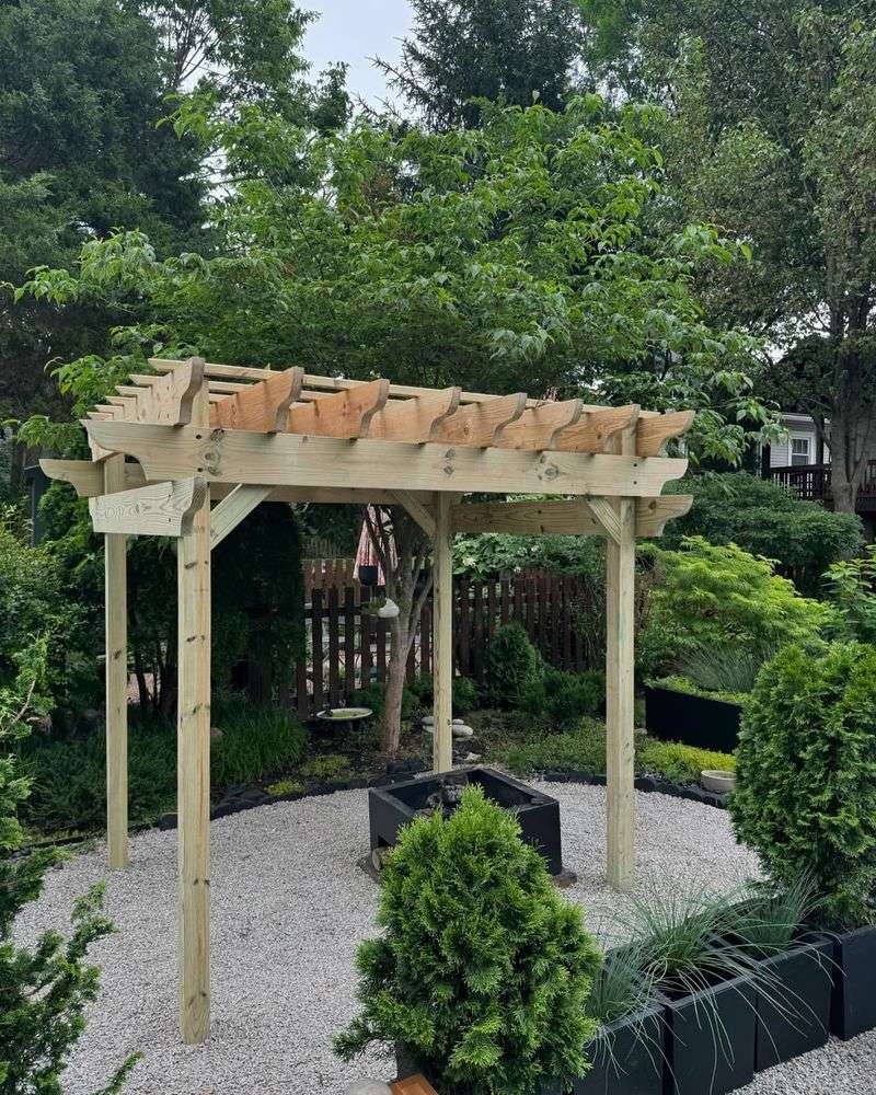 Japanese Tea House Pergola