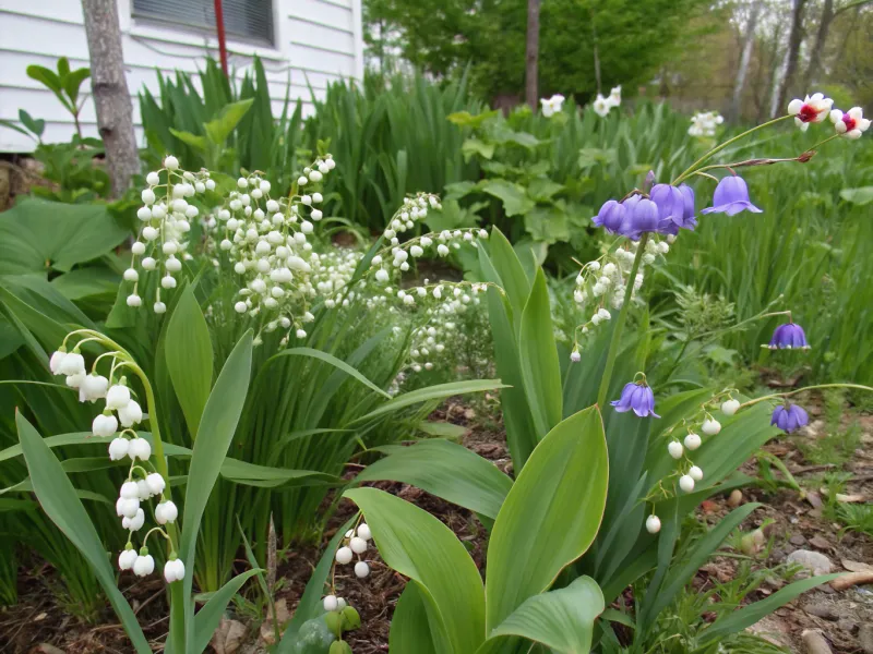 Lily of the Valley and Iris