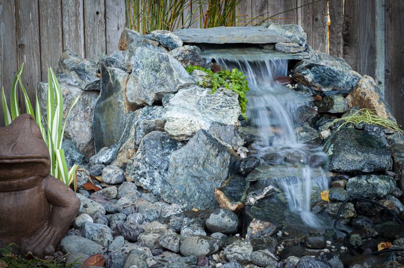 Log Cabin Waterfall