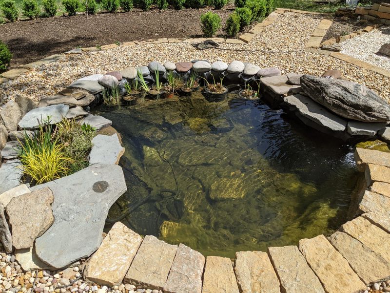 Mediterranean Courtyard Waterfall