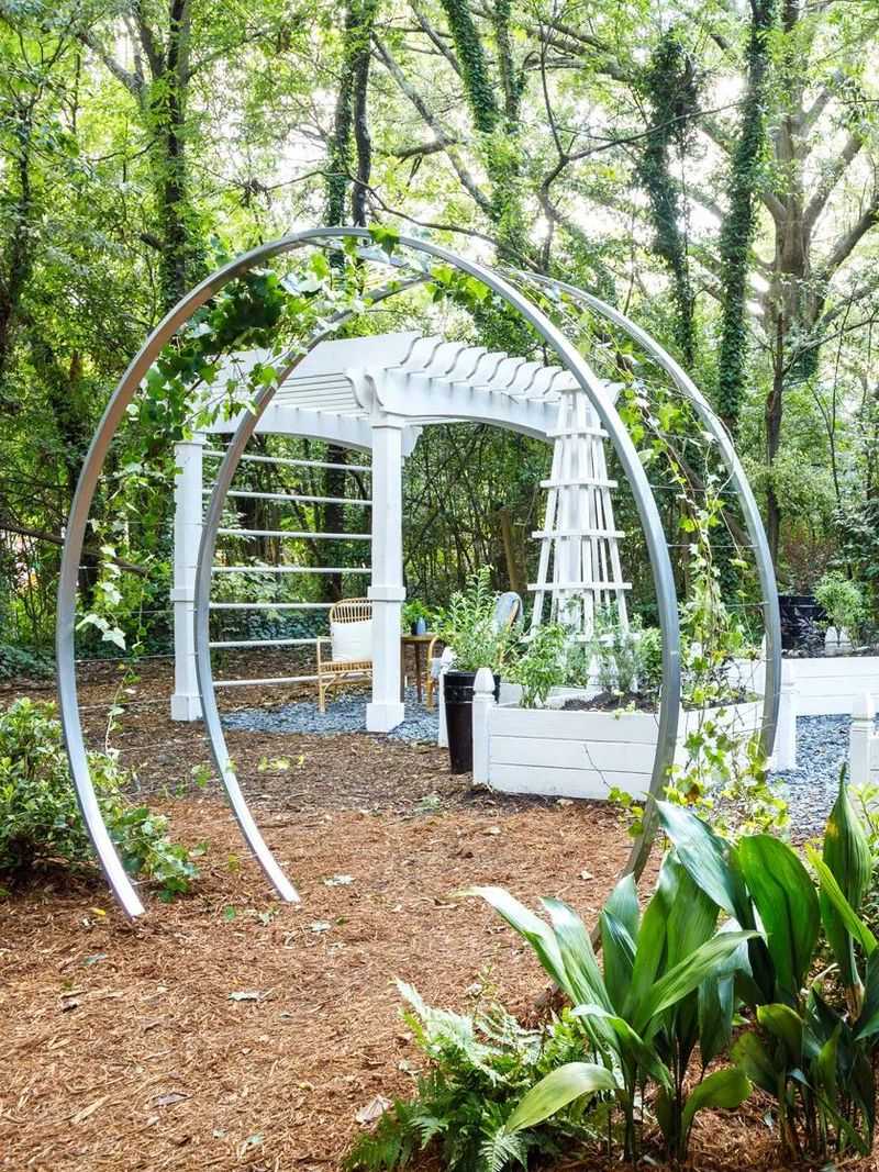 Minimalist Metal Arch