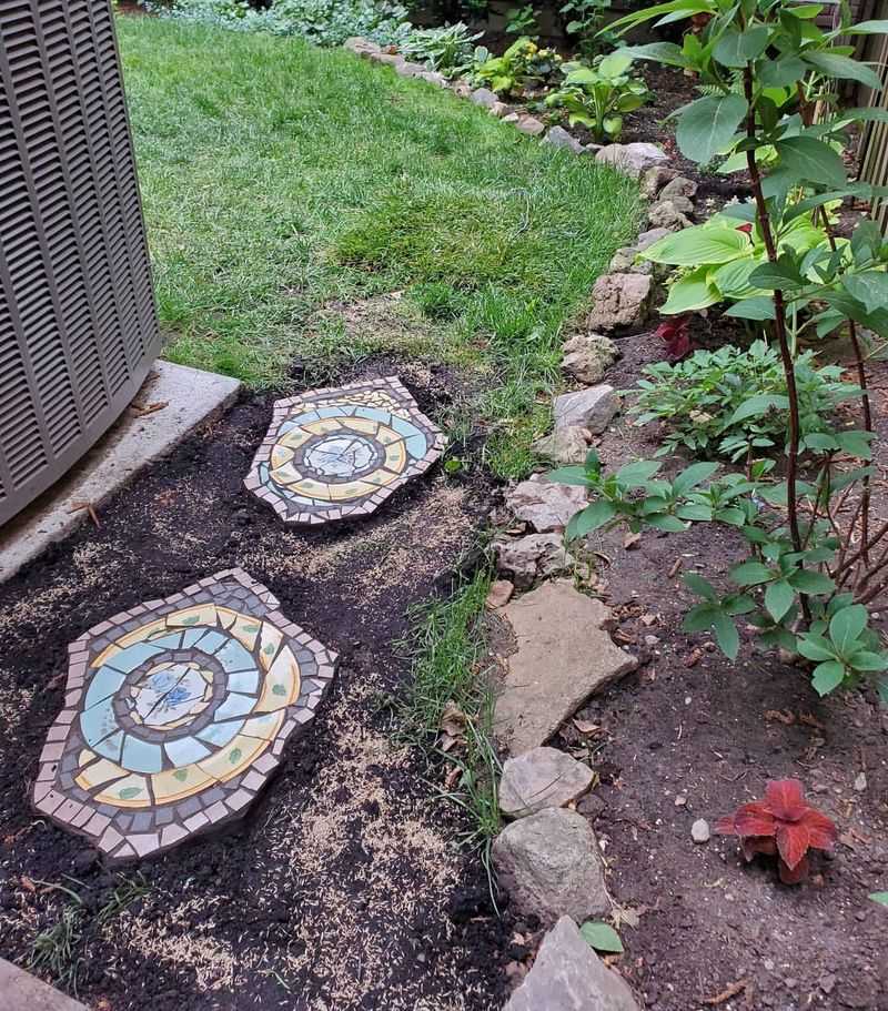 Mosaic Garden Stepping Stones