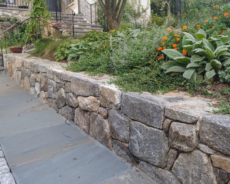 Natural Stone Retaining Walls