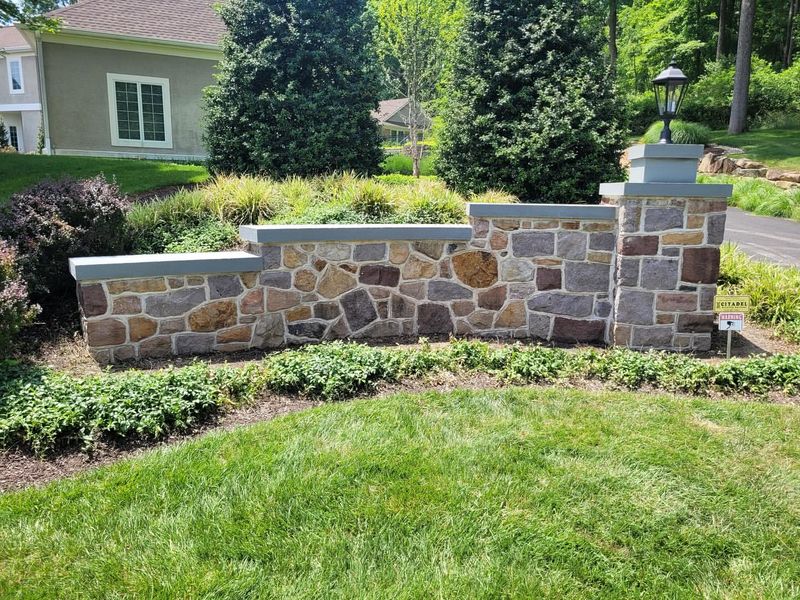 Natural Stone Wall