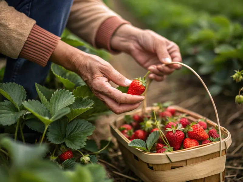 Pick Berries at Peak Ripeness