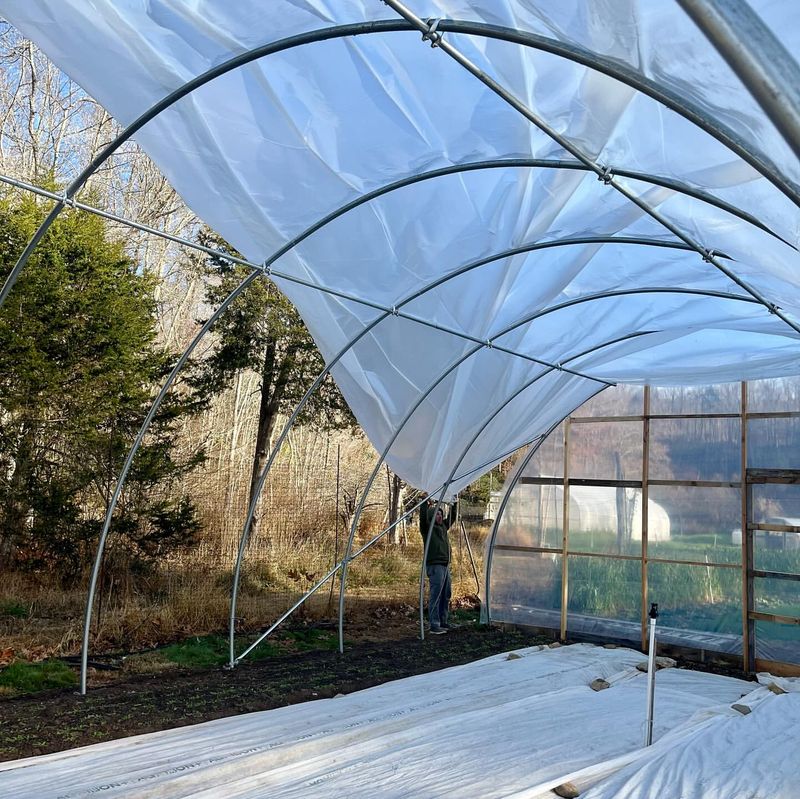 Plastic Sheeting Greenhouse