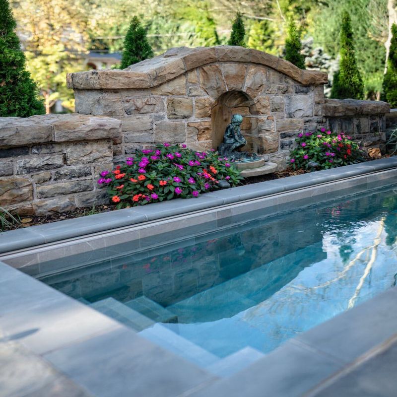 Reflective Garden Pools