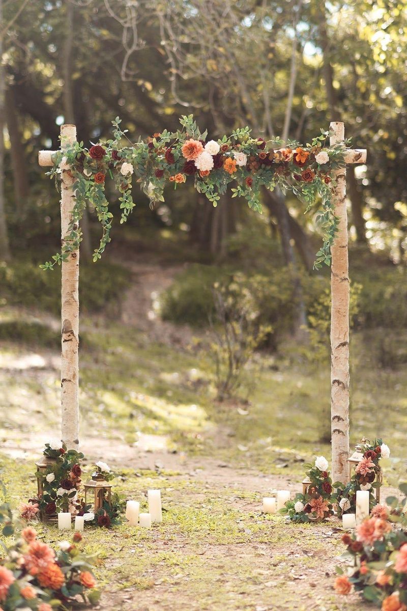 Rustic Wooden Arch