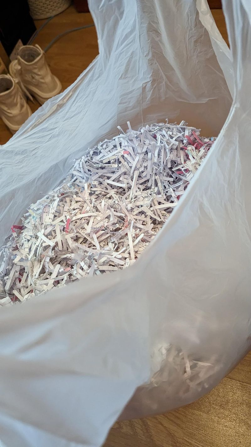 Shredded Newspaper