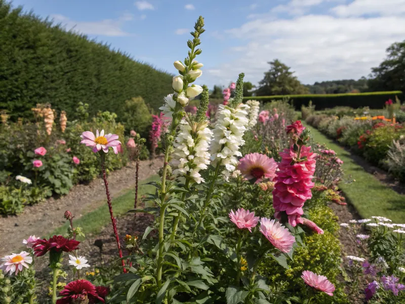 Snapdragons and Asters