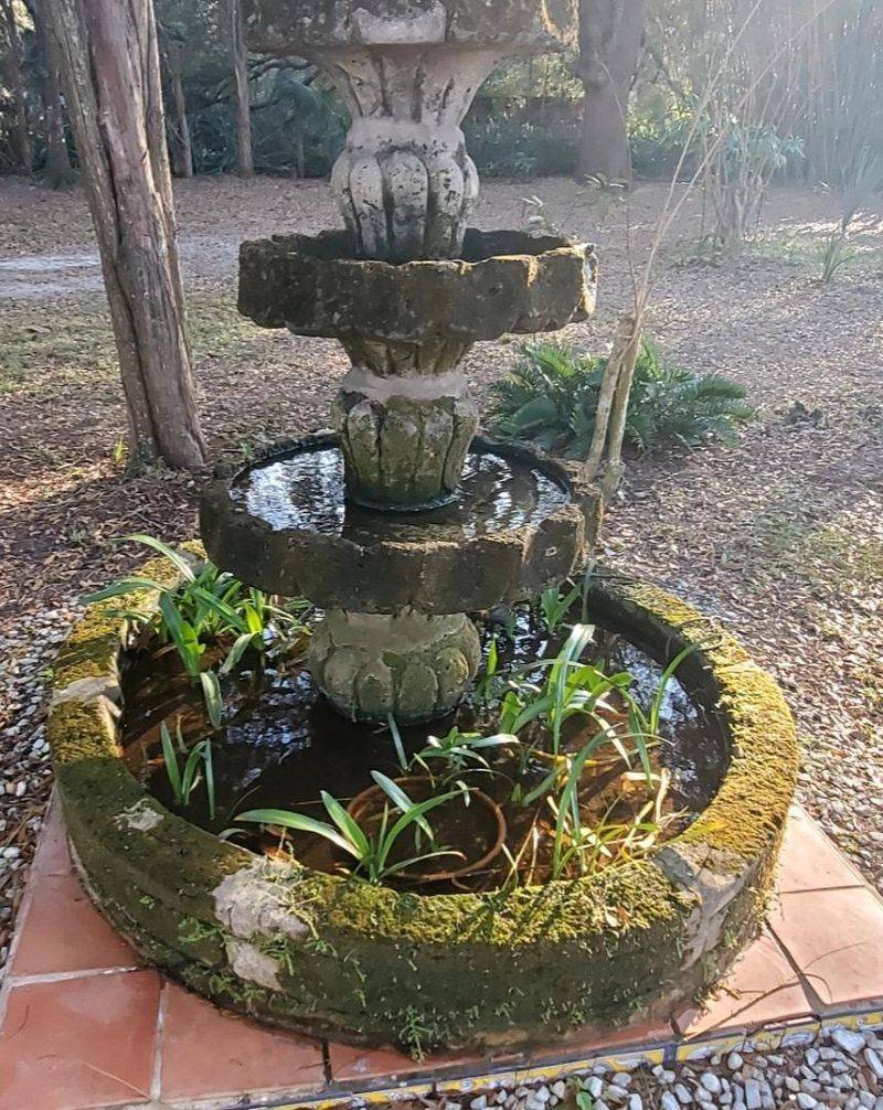 Tiered Stone Fountain