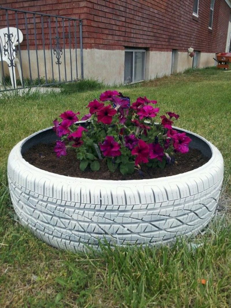 Tire Planters