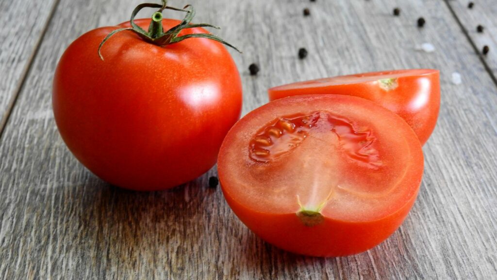 A Sliced Tomato