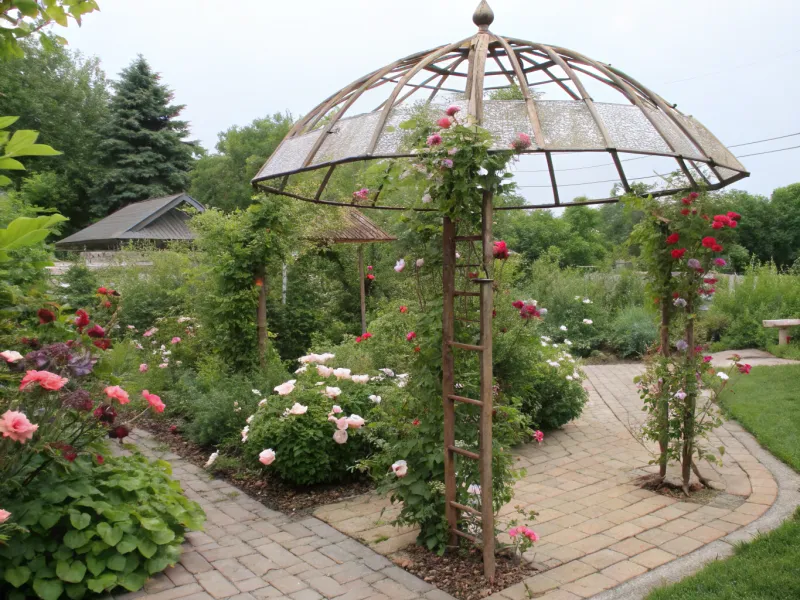 Umbrella Frame Trellis