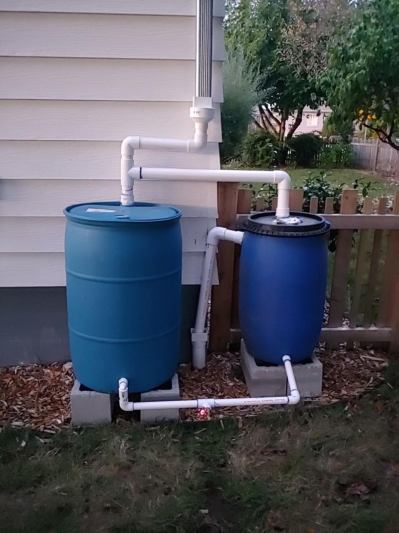 Use Rain Barrels for Watering