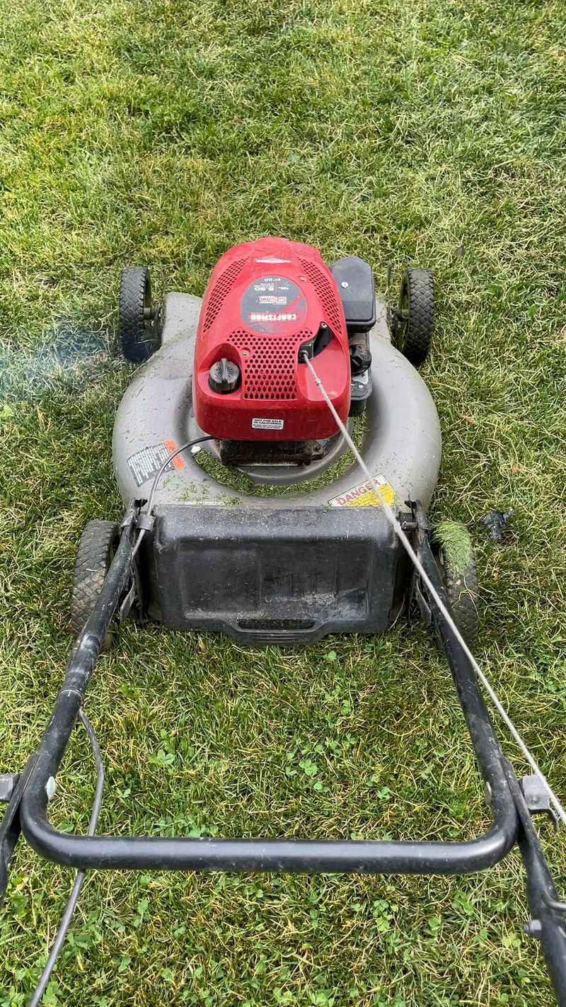 Using the Wrong Mower