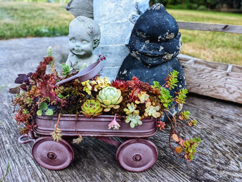 Vintage Garden Statues