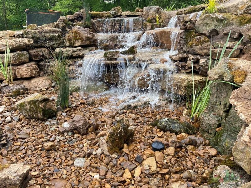 Wall-Mounted Waterfall