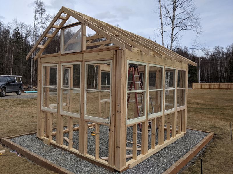 Window Frame Greenhouse