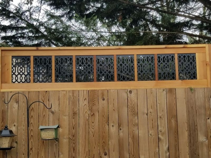 Wooden Lattice Screens