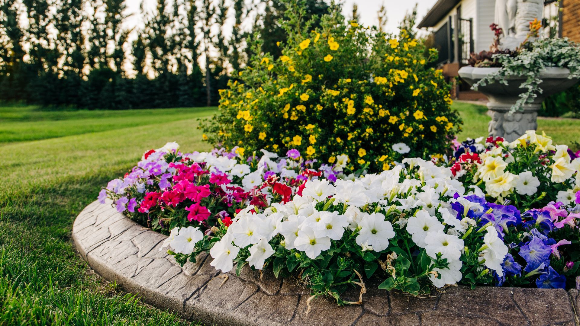 24 Flower Bed Ideas For Full Sun