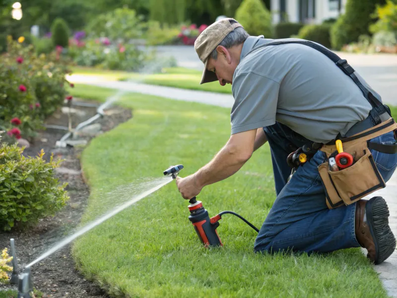 Adjust Irrigation System