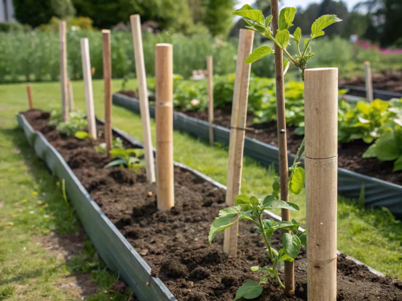 Apple Core Plant Stakes