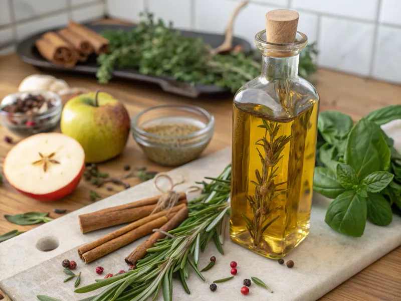 Apple Peel Infused Oil