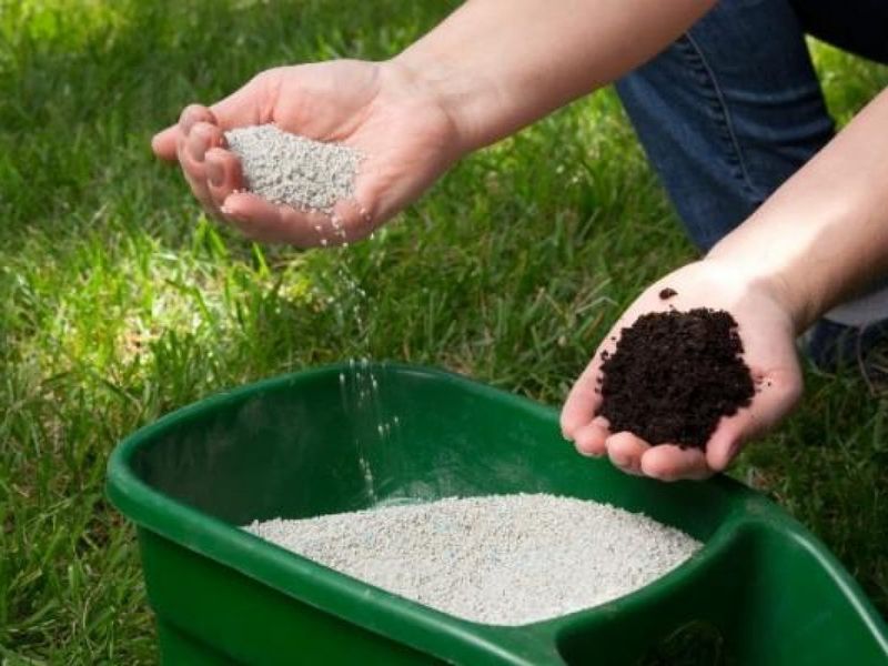 Applying fertilizer unevenly