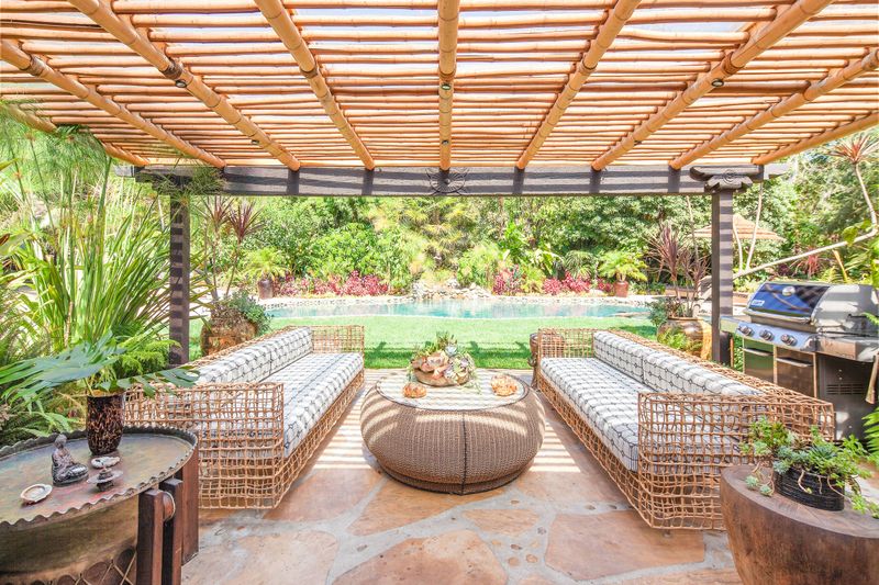 Bamboo Pergola