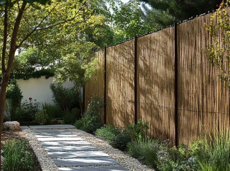 Bamboo Privacy Screen