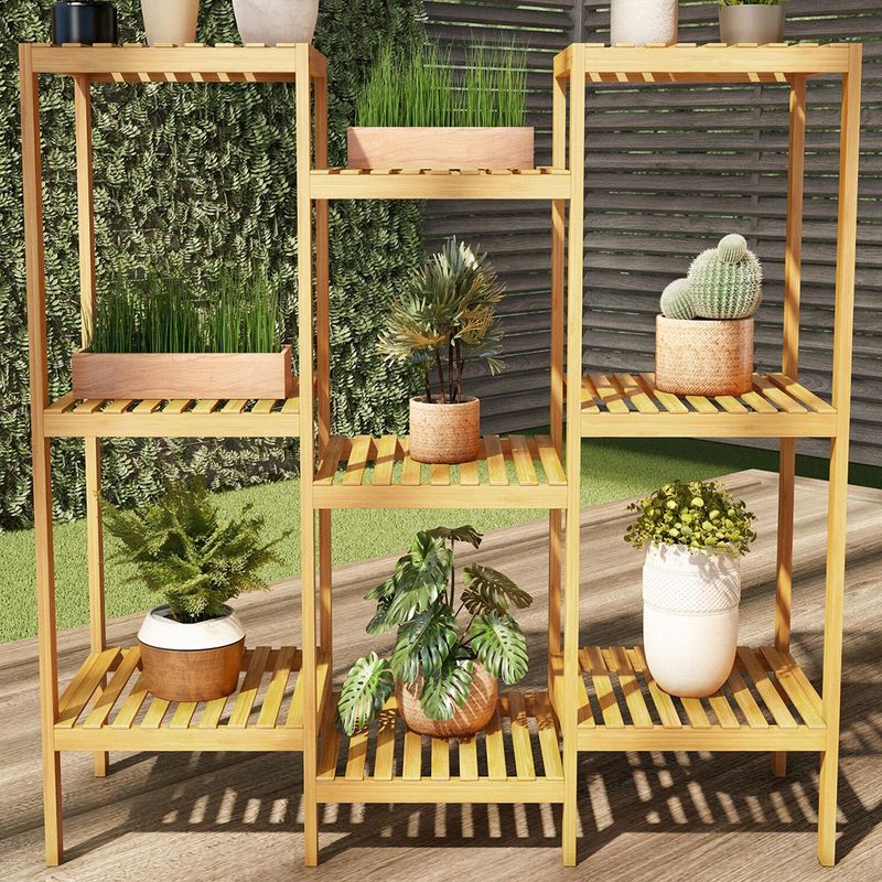 Bamboo Shelving Units