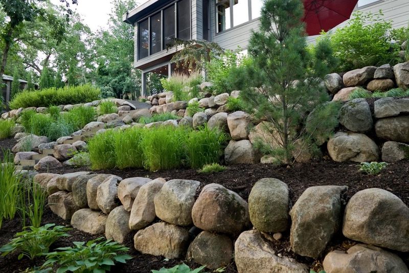 Boulder Retaining Walls