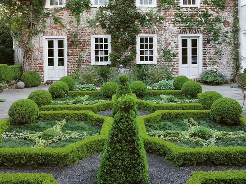 Boxwood Parterres