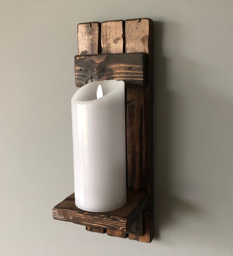 Cherry Pit Candle Holder