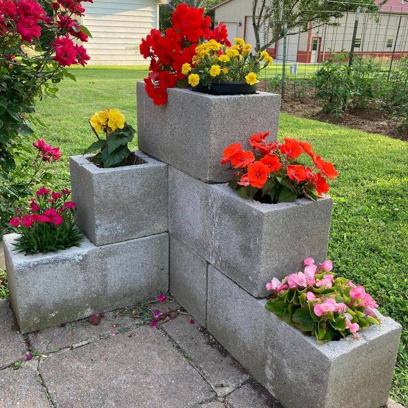 Cinder Block Garden