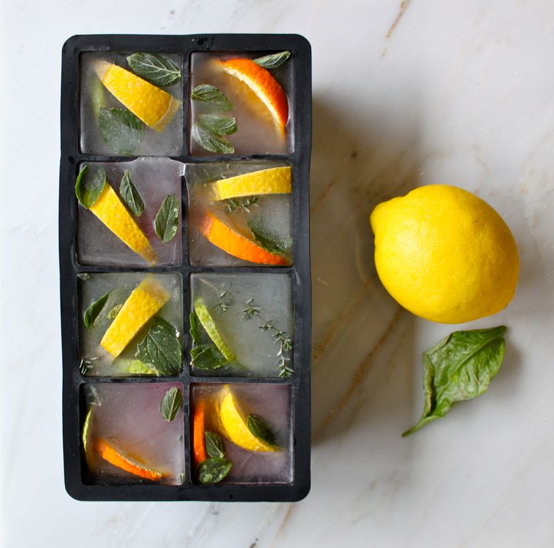 Citrus Ice Cubes