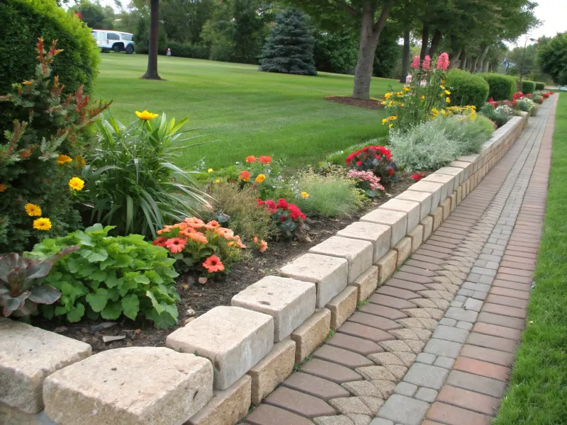 Classic Brick Border