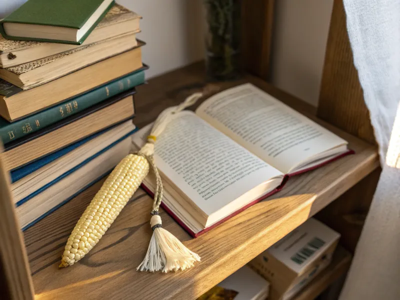 Corn Husk Bookmarks