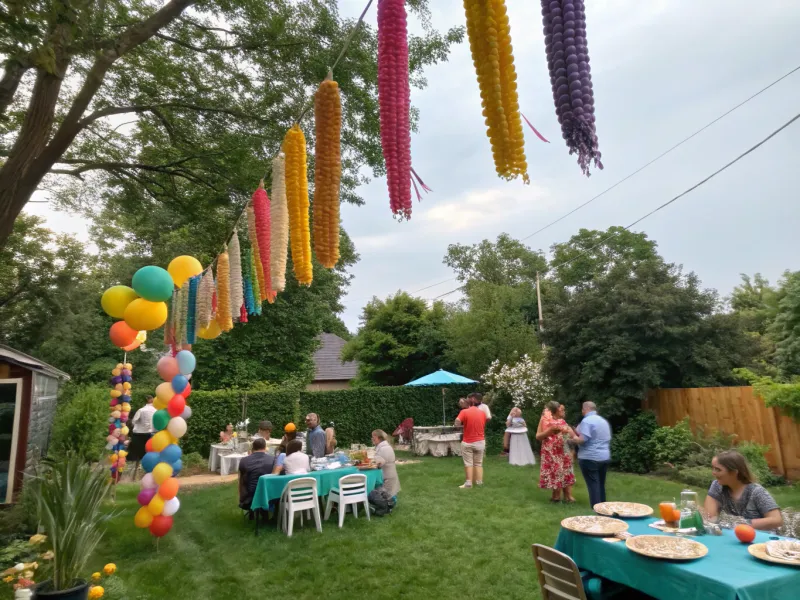 Corn Husk Party Decorations